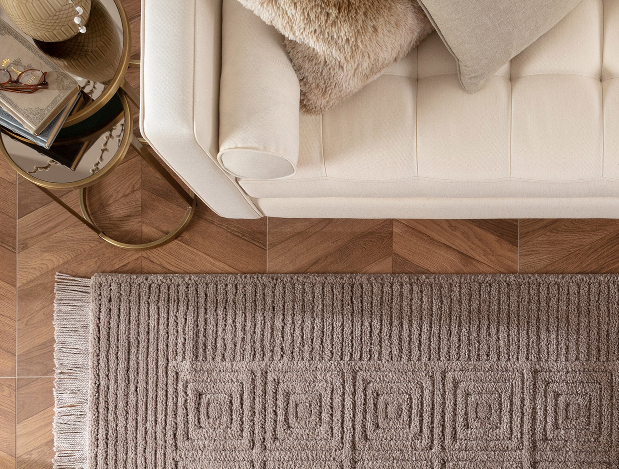 Laura Fringe Carpet - Madame Coco JO