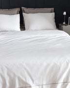Laila Duvet Cover Set - Embroidered - Satin - Madame Coco JO