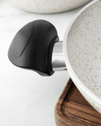 Gordes Granite Look Shallow Pan Set 2 Pieces - Madame Coco JO