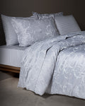 Blaye King Size Duvet Cover Set - Jacquard Satin - Madame Coco JO