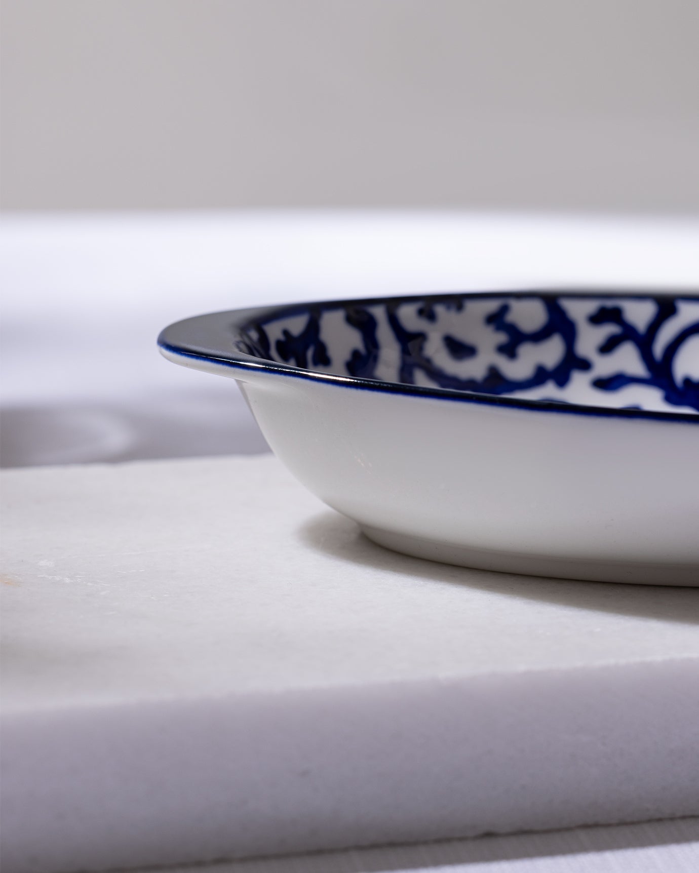 Reve Bleu Reneta Oval Plate - Madame Coco JO