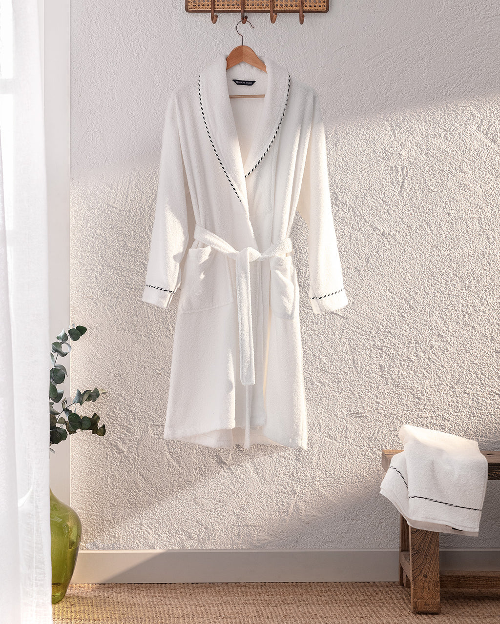 Jack Şalyaka Unisex Bornoz Set - Madame Coco JO