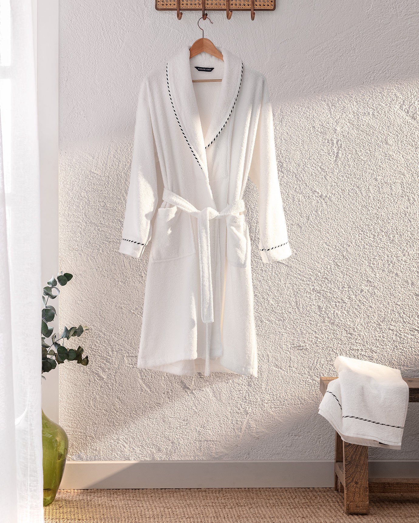 Jack Şalyaka Unisex Bornoz Set - Madame Coco JO