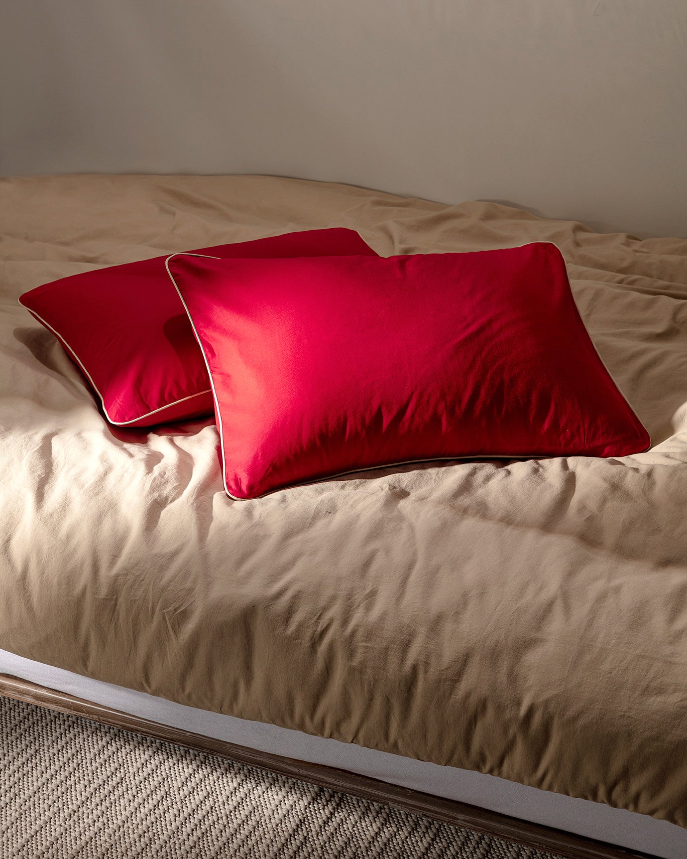 Tilda Pillowcase With Piping 2 Pack - Madame Coco JO