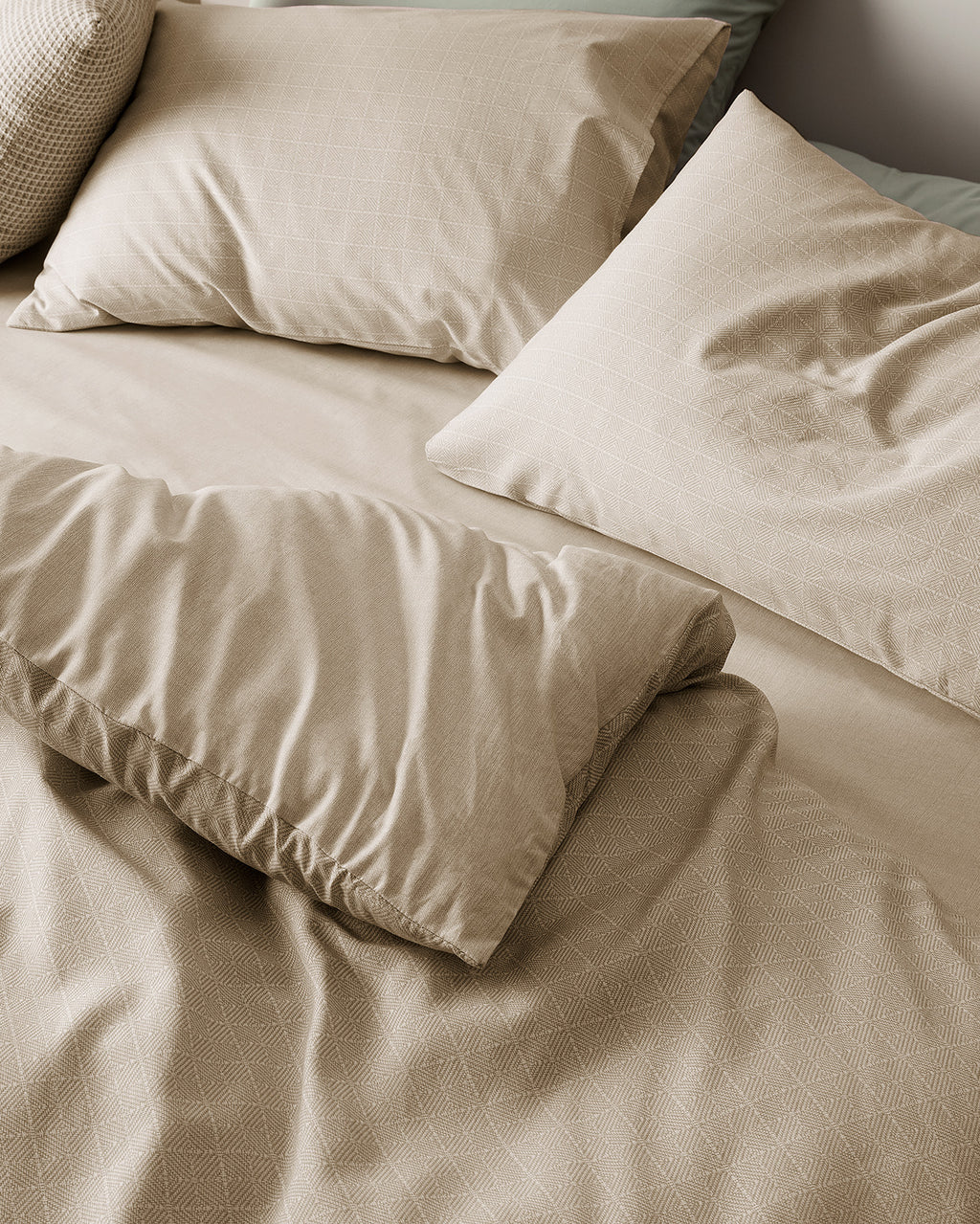 Odette Single Size Duvet Cover Set - Ranforce Patterned - Madame Coco JO