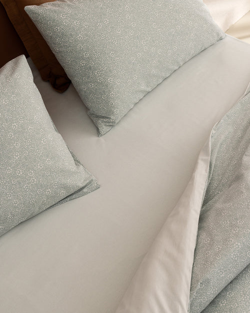 Alida Double Size Duvet Cover Set - Ranforce Patterned - Madame Coco JO
