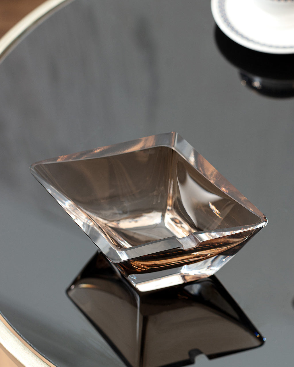 Le Mans Handmade Glass Ashtray - Madame Coco JO
