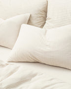Marla Muslin Superking Size Duvet Cover Set - Fitted - Madame Coco JO