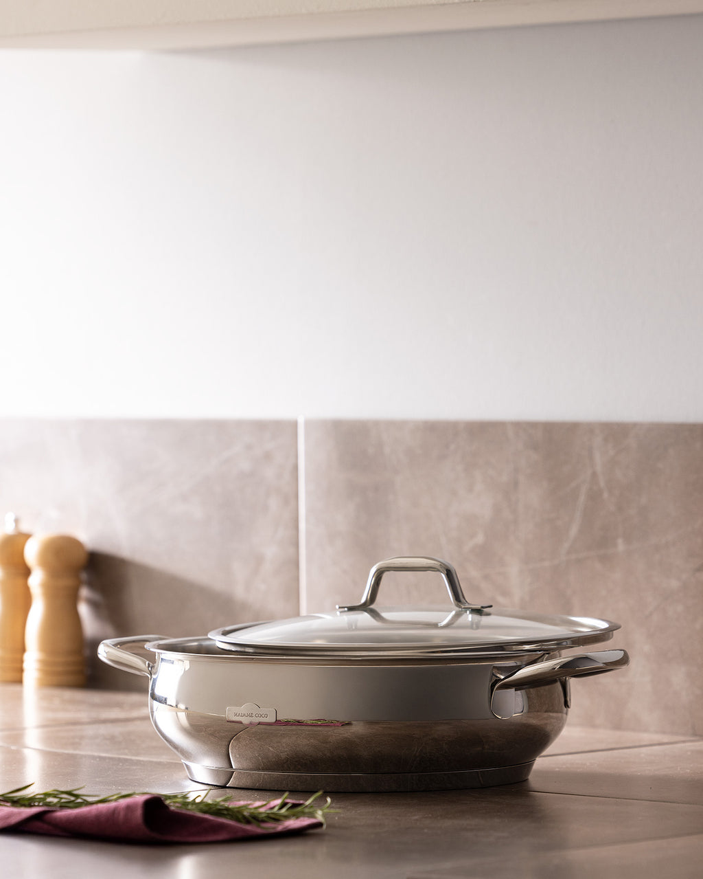 Vera Shallow Pot 26 Cm - Madame Coco JO