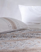 Abrial King Size Duvet Cover Set - Ranforce Patterned - Madame Coco JO