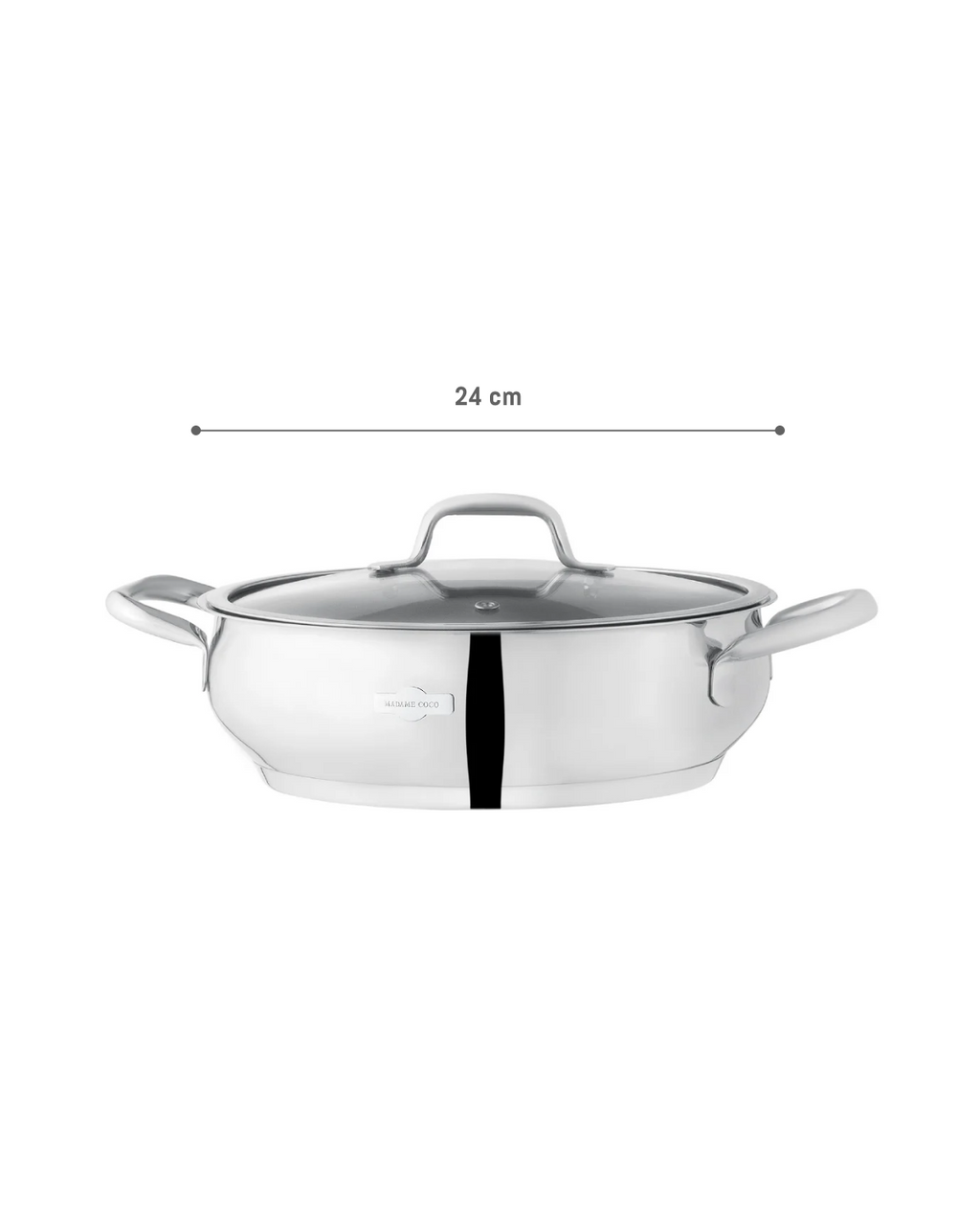 Vera Shallow Pot 24 Cm - Madame Coco JO