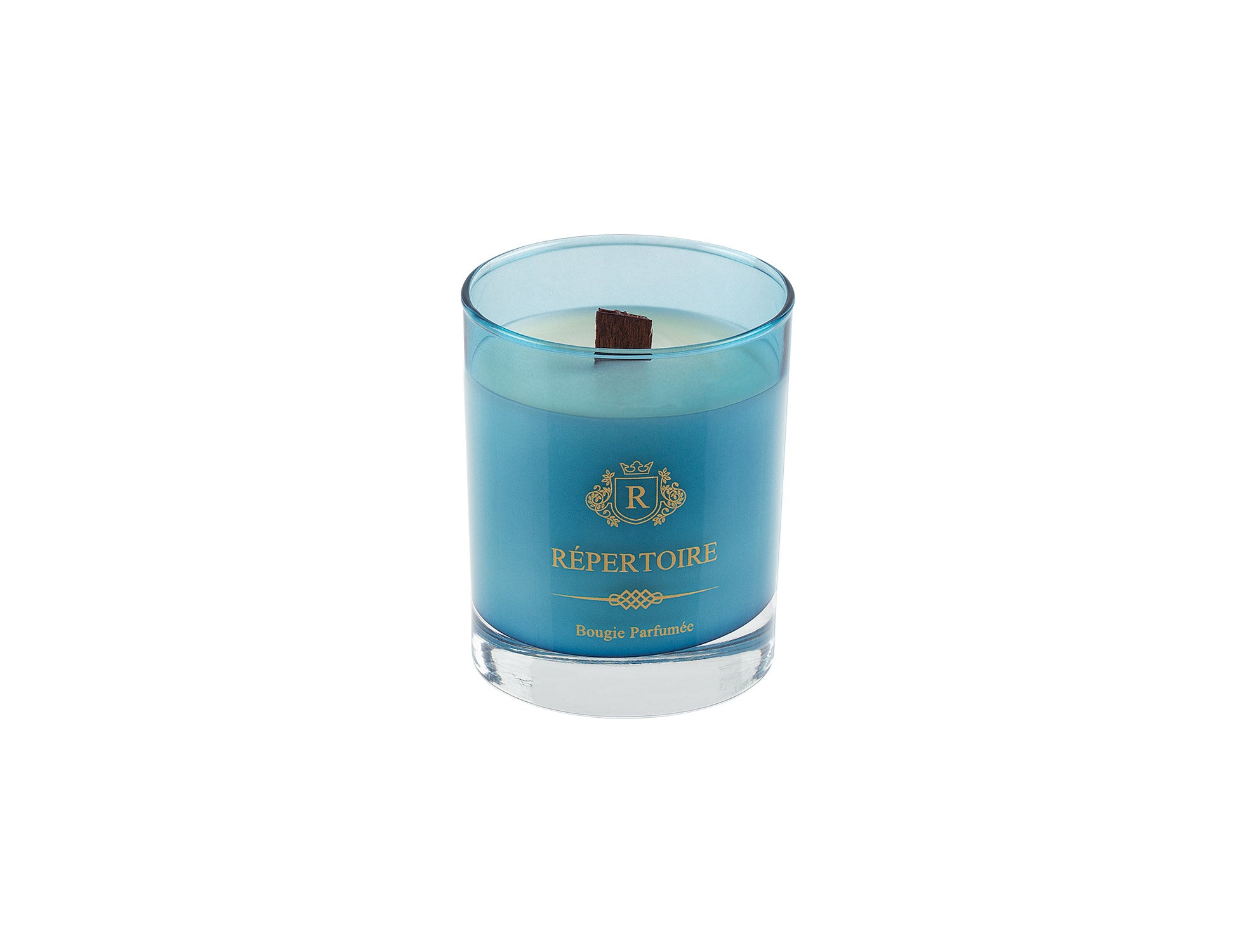 Répertoire Scented Wooden Wick Glass Candle - Madame Coco JO