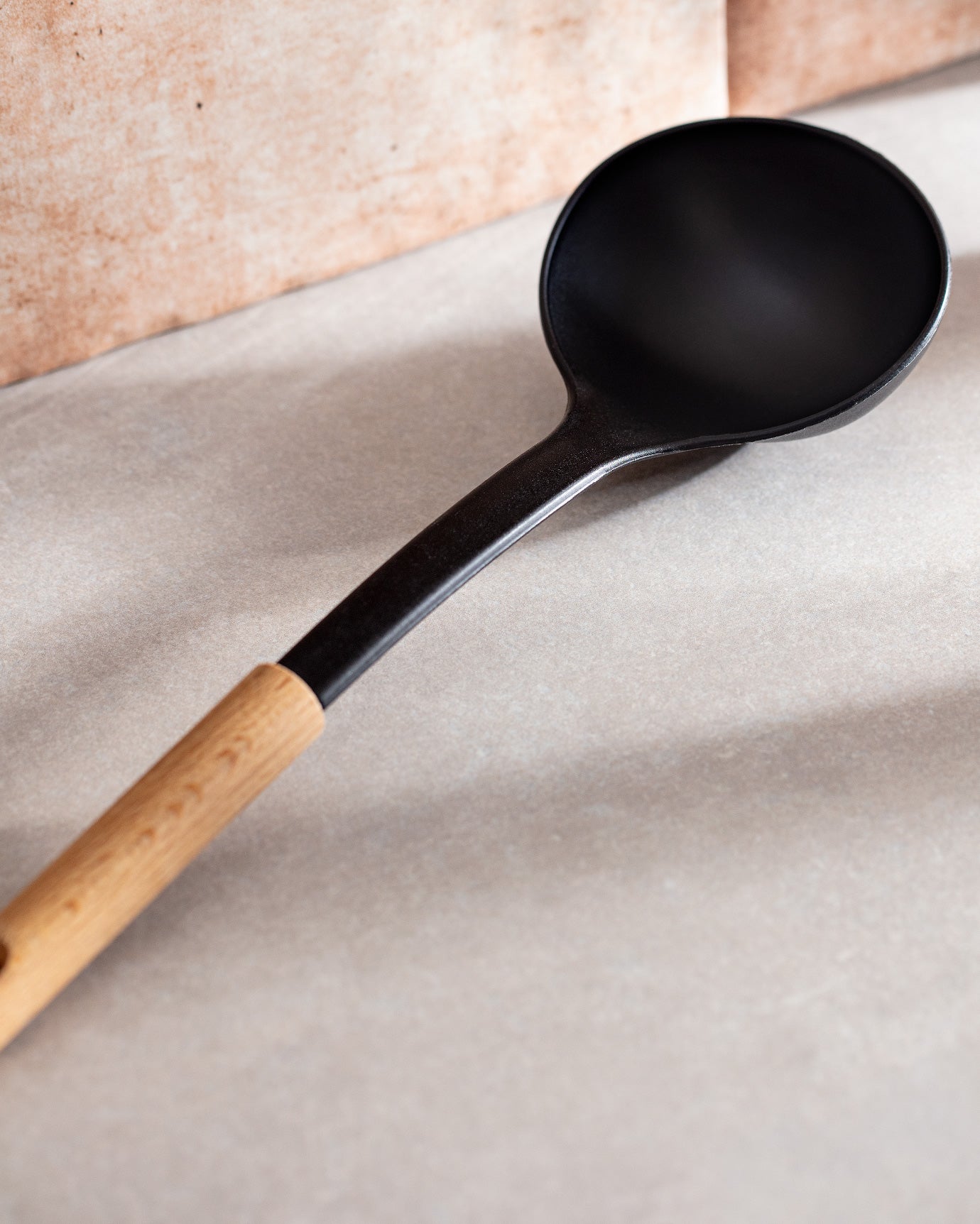 Service Ladle With Wooden Handle - Madame Coco JO