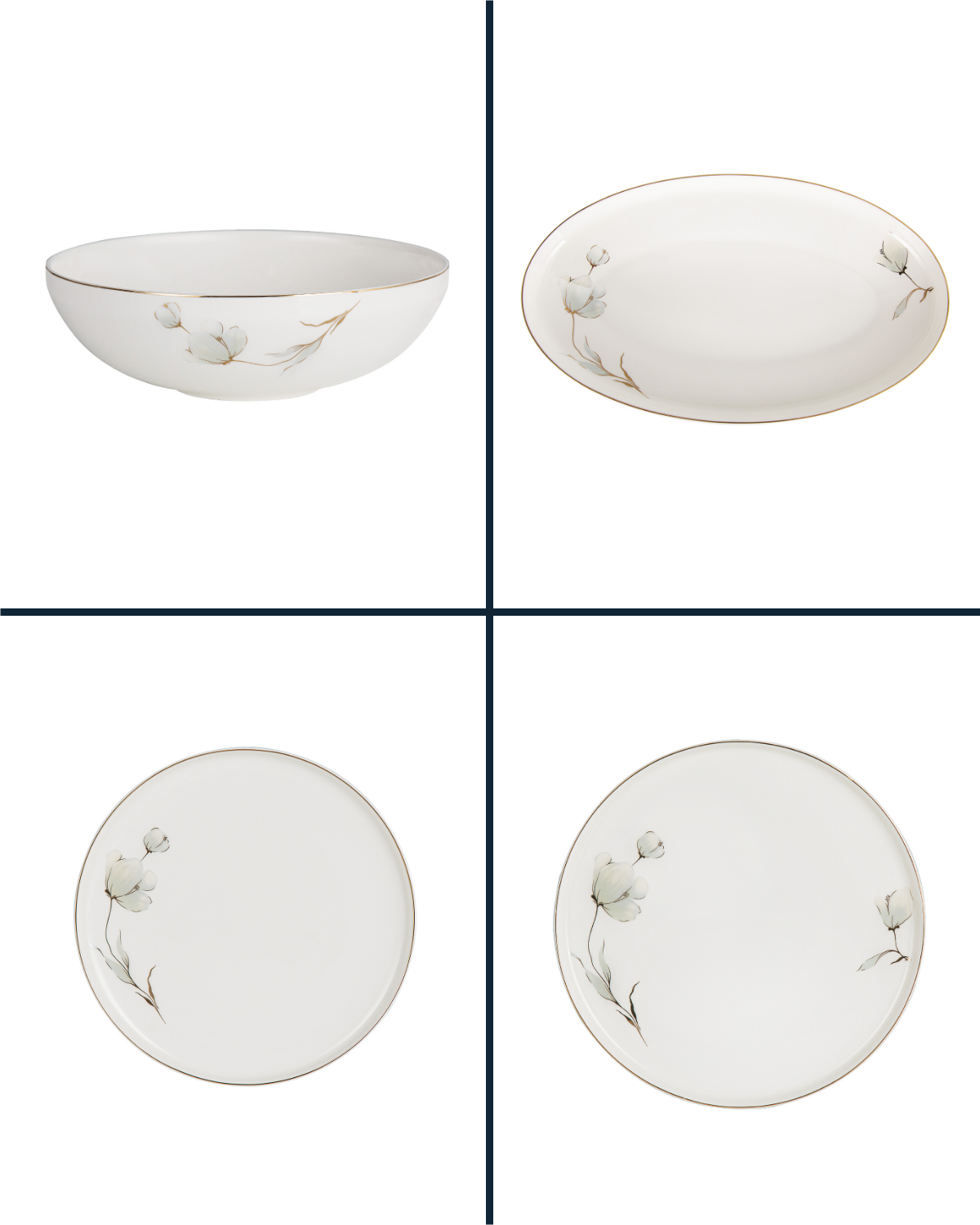 Floretta 56 Piece Dinner Set - Madame Coco JO