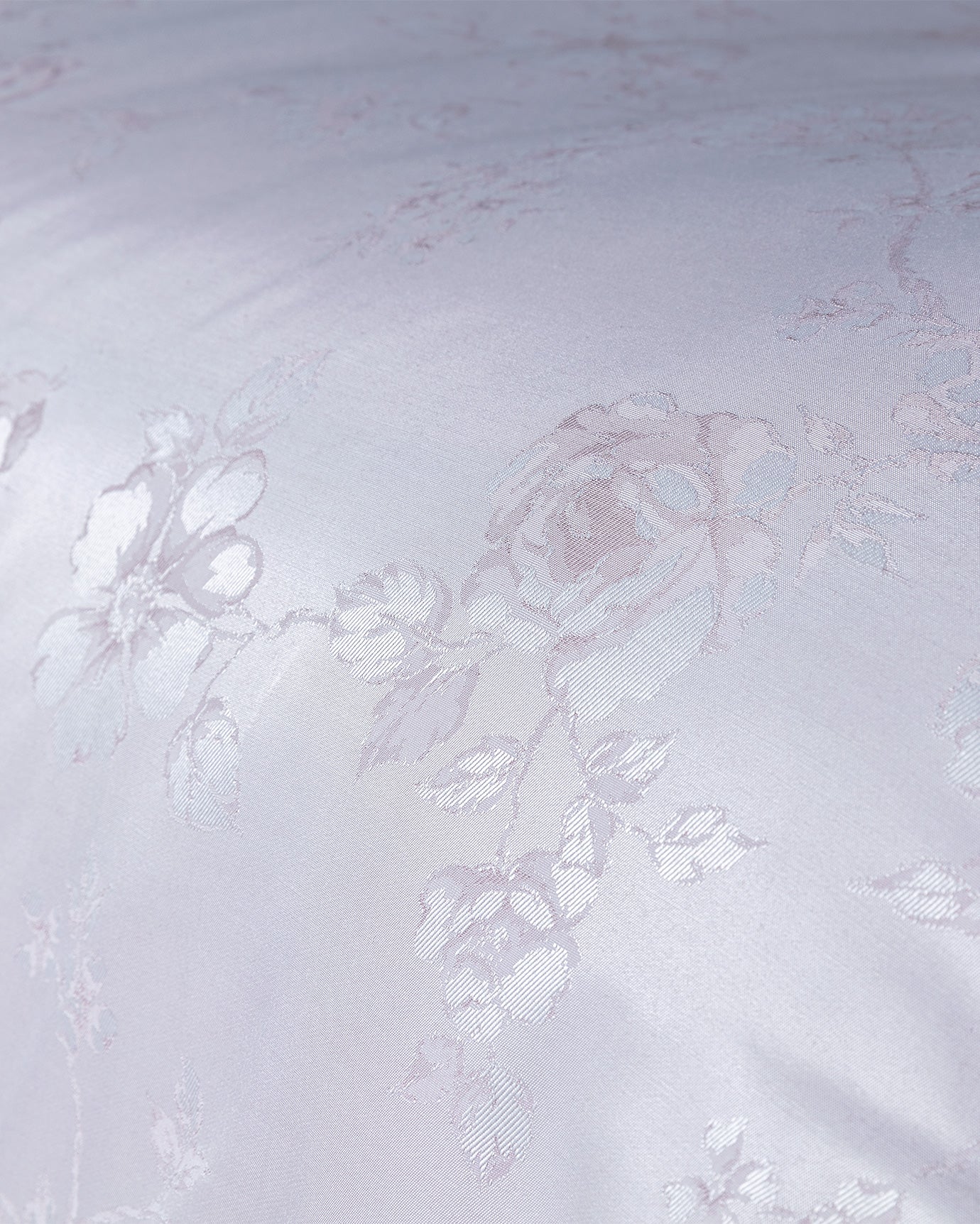Audrey King Size Duvet Cover Set - Jacquard Satin - Madame Coco JO