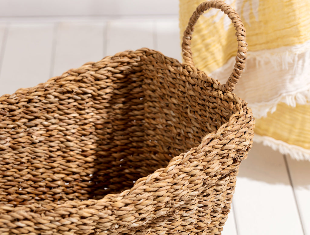 Delle Large Wicker Basket - Madame Coco JO
