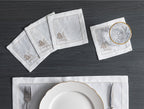 Gardenia 4 Pcs Coaster - Madame Coco JO