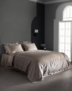 Calore King Size Bamboo Satin Duvet Cover Set - Madame Coco JO