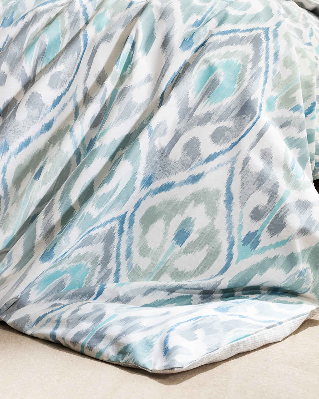 Norris King Size Fitted  Duvet Cover Set - Ranforce Patterned - Madame Coco JO