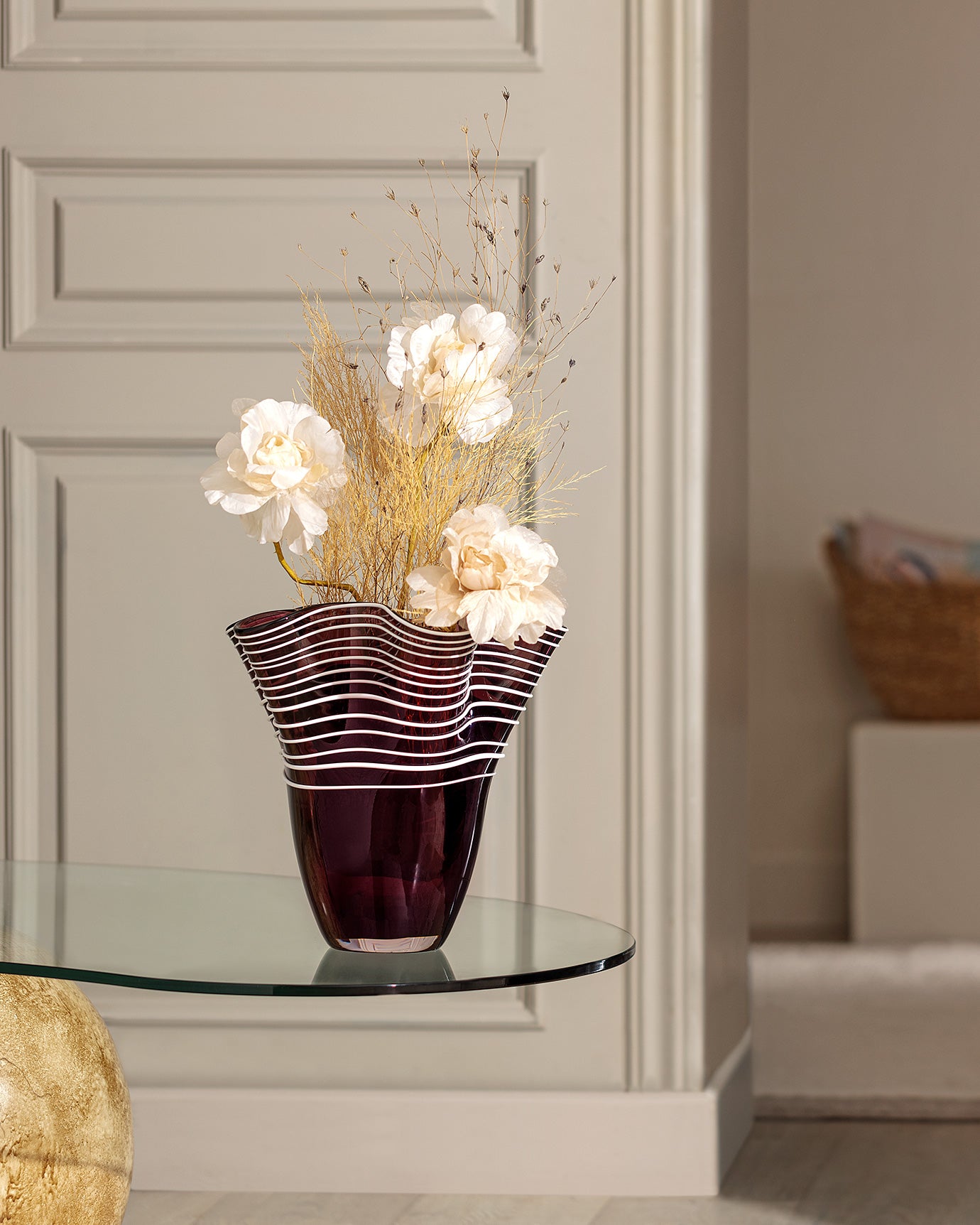 Honfleur Handmade Glass Vase - Large Size - Madame Coco JO