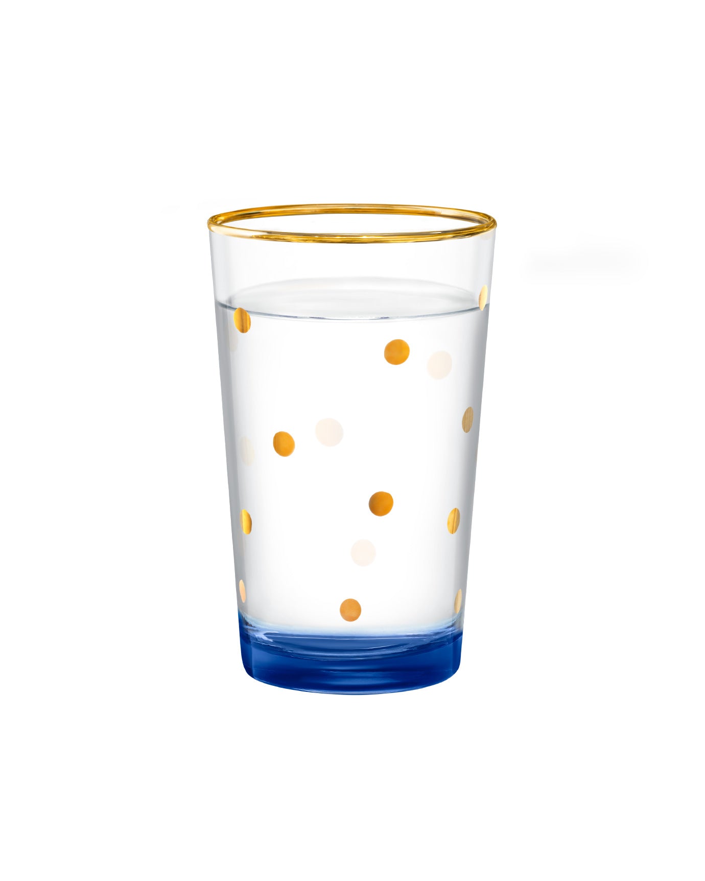 Chapelle - Points Dorés Gold 4-piece Coffee Side Glasses Set - 100ml - Madame Coco JO