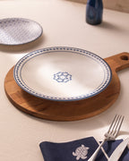 Rêve Bleu Esperer Service Plate 25 Cm - Madame Coco JO