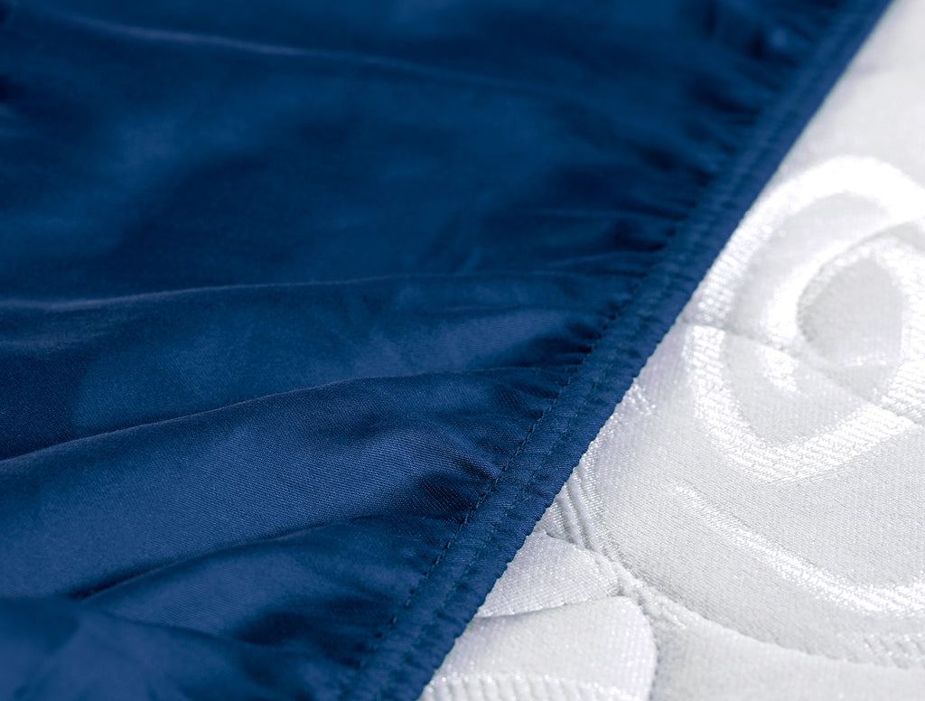 Ciel Satin Fitted Sheet - Madame Coco JO