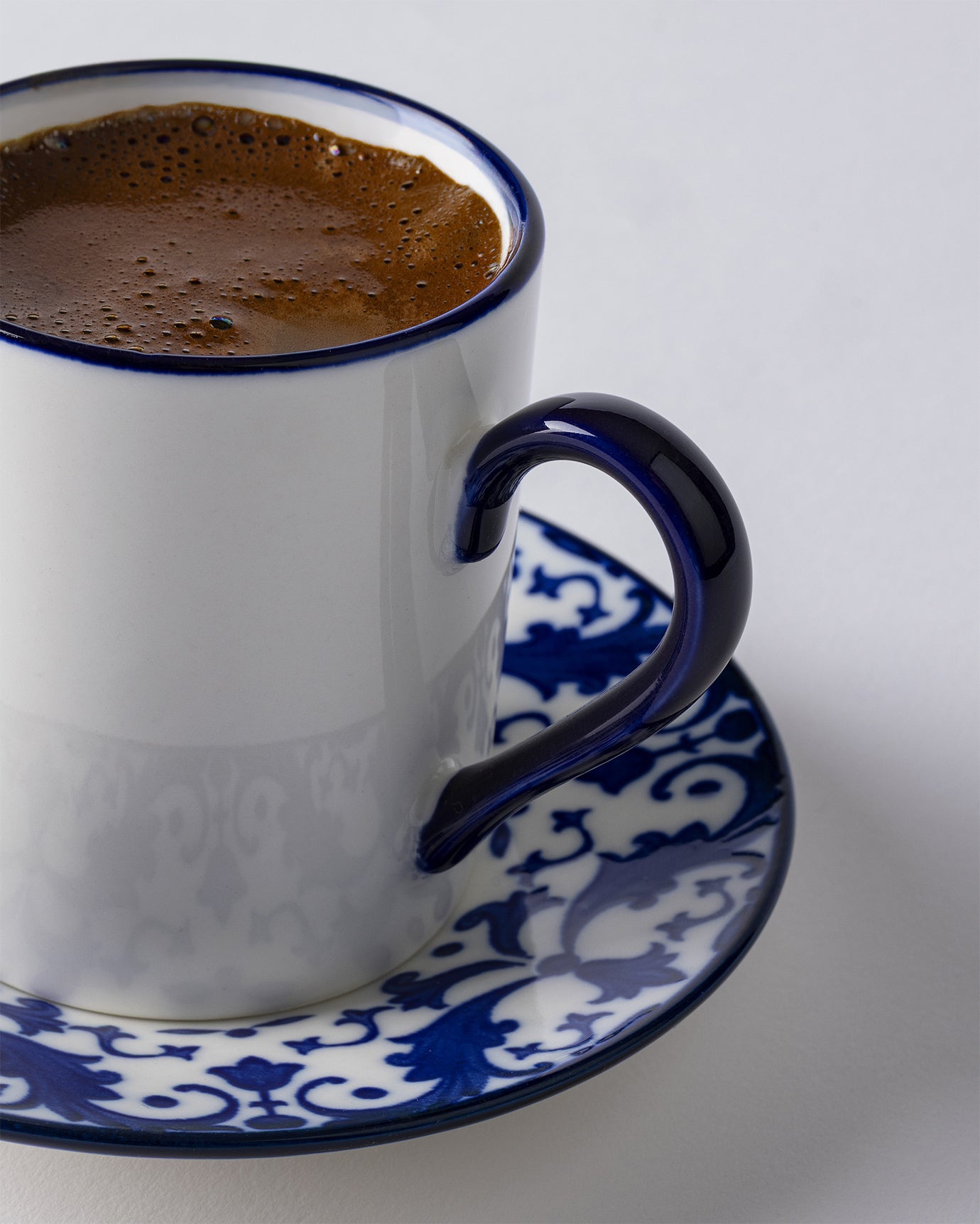 Reve Bleu Nuit 2-piece Coffee Cup Set - Madame Coco JO