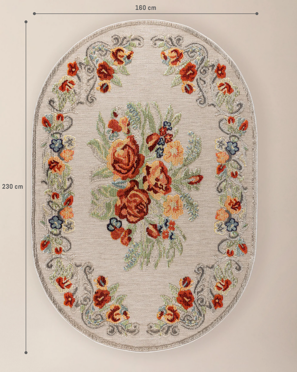 Montclus Oval Carpet - Madame Coco JO