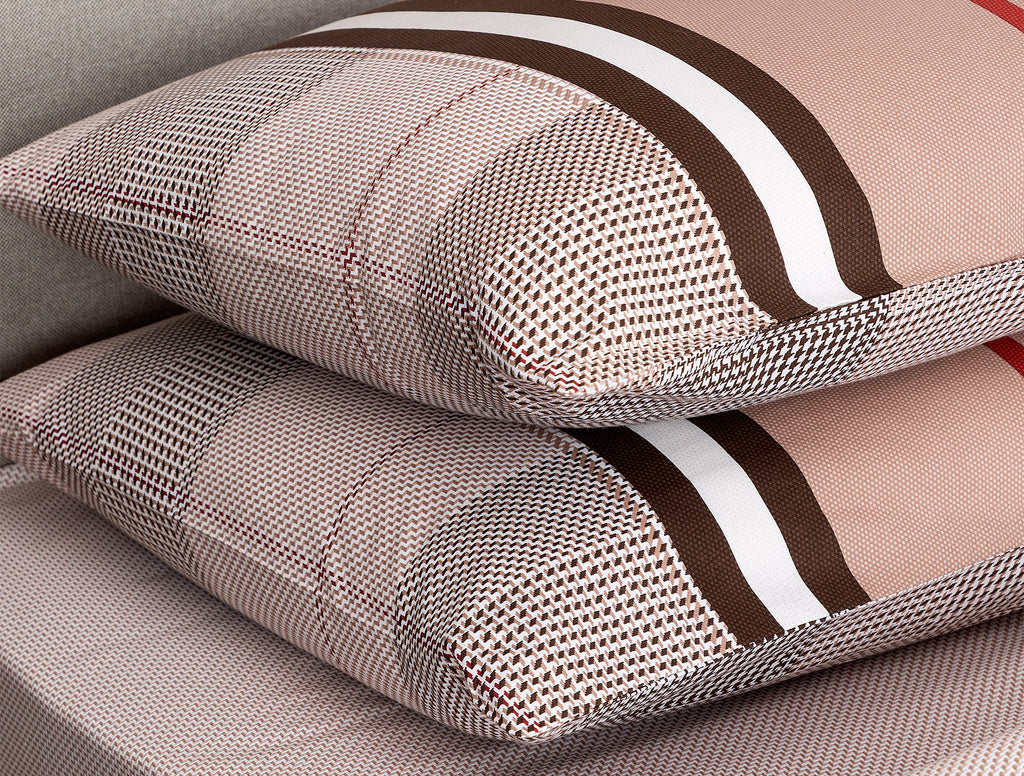 Leeroy Single Size Duvet Cover Set - Ranforce Patterned - Madame Coco JO
