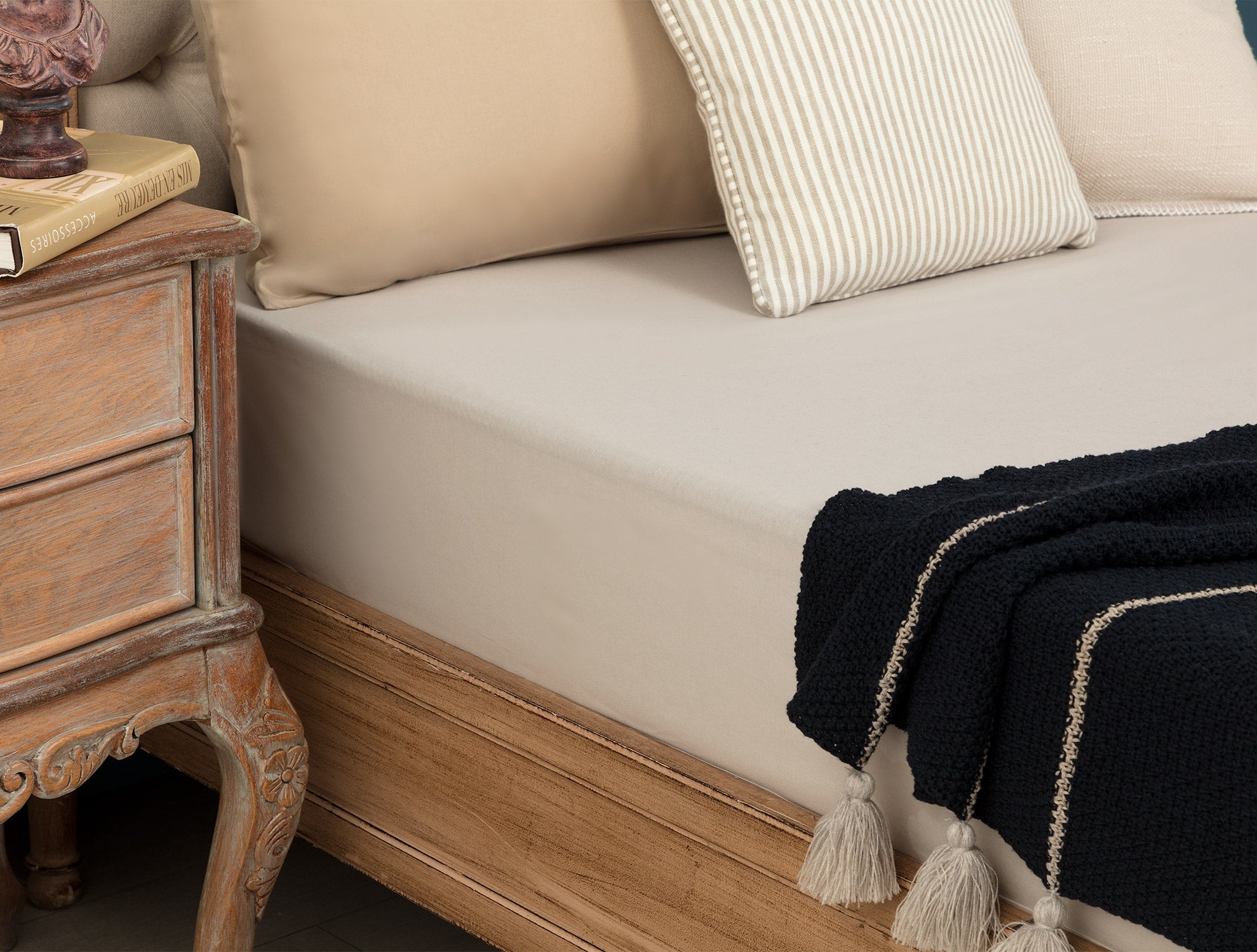 Dorothy Double Size Ranforce Flat Sheet - Madame Coco JO