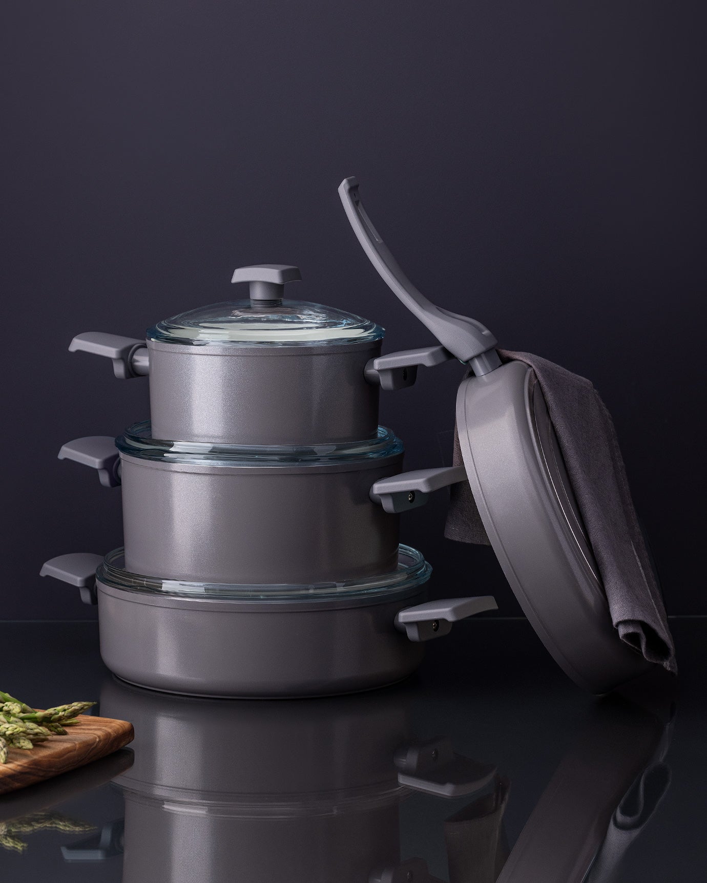 Nano Ceramic 7 Pieces  Cookware Set - Madame Coco JO