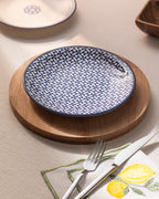 Rêve Bleu Pissenlit Dessert Plate 19 Cm - Madame Coco JO