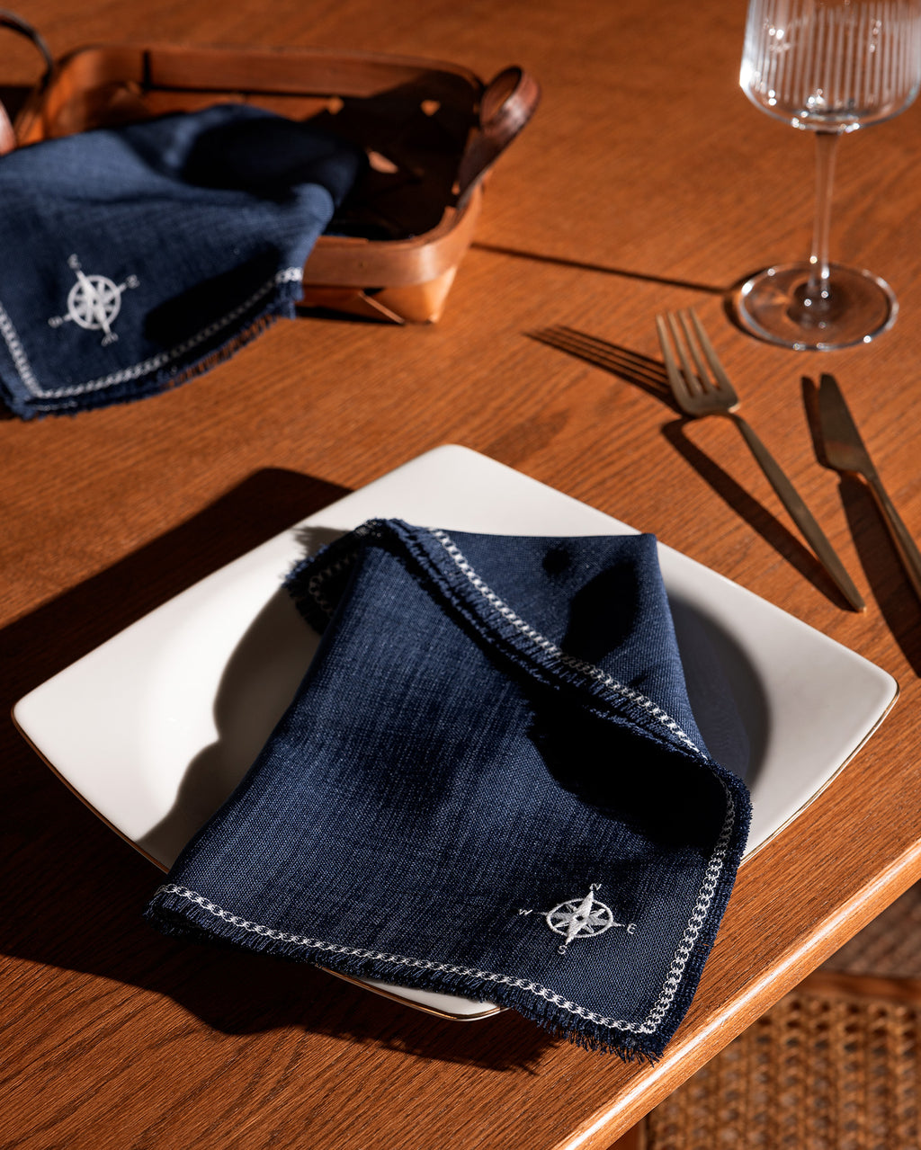 Boussole Table Napkin - Madame Coco JO