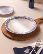 Rêve Bleu Couronne Service Plate 25 Cm - Madame Coco JO