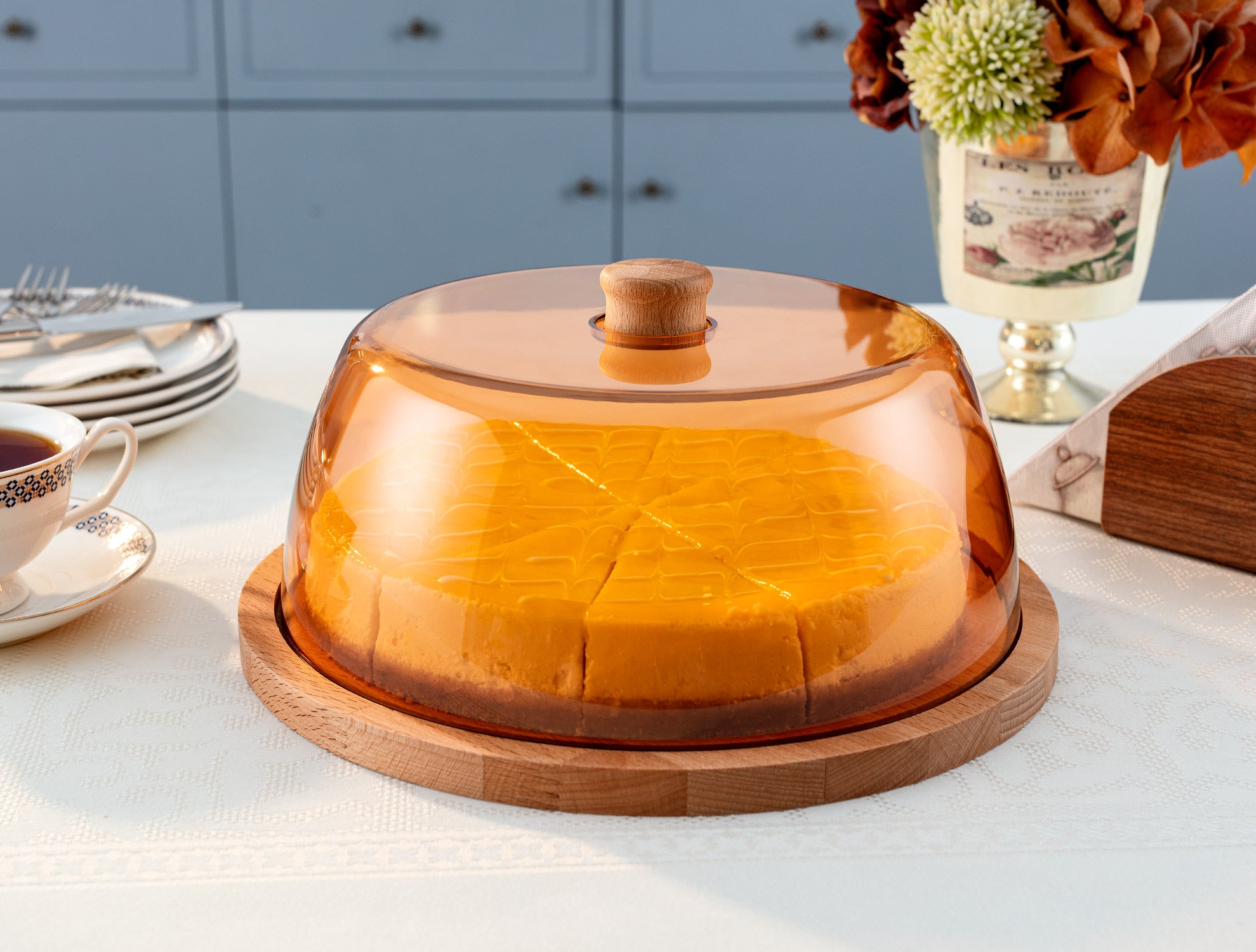 Josette Round Cake Dome 29cm - Madame Coco JO