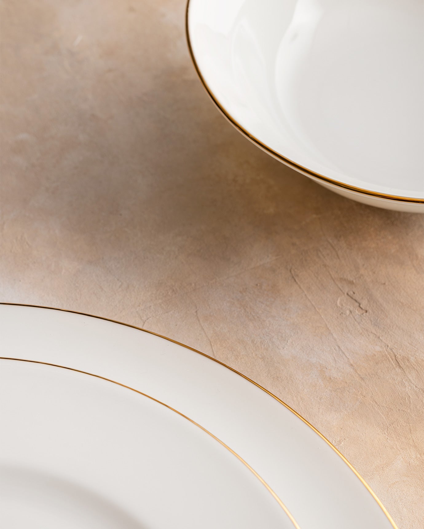 Galena 24 Piece Dinner Set Gold/platinum - Madame Coco JO