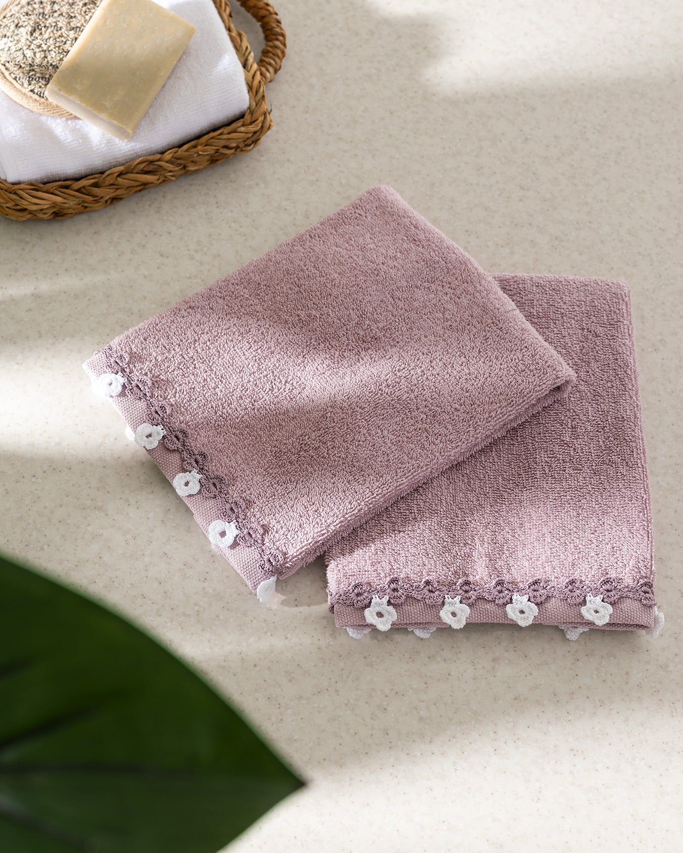 Jeanne 2 Pack Hand Towel - Madame Coco JO