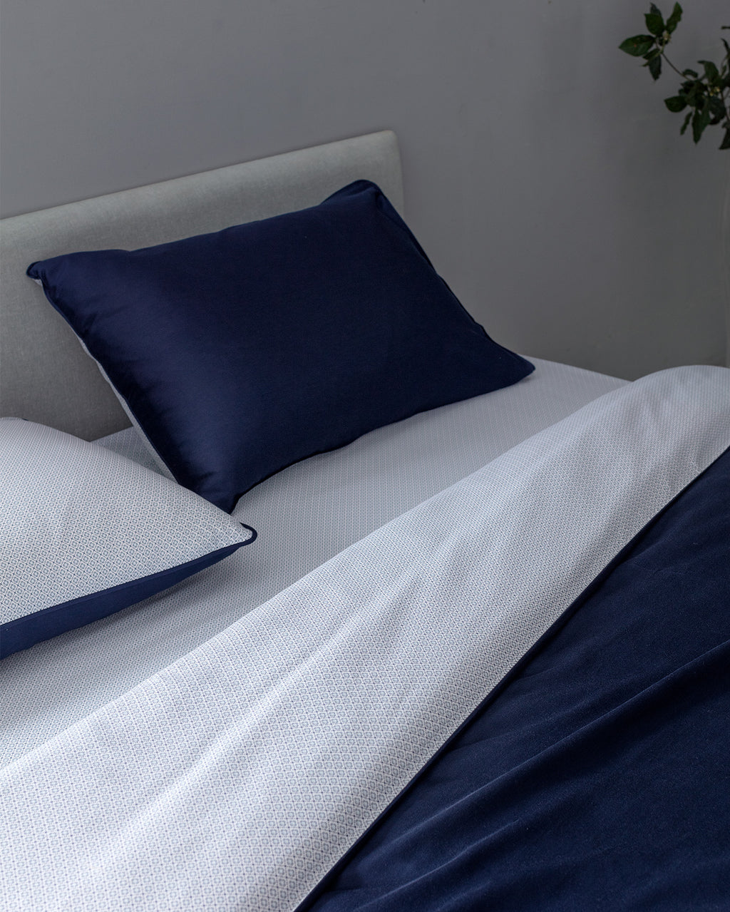 Coyne King Size Printed Satin Duvet Cover Set - Madame Coco JO
