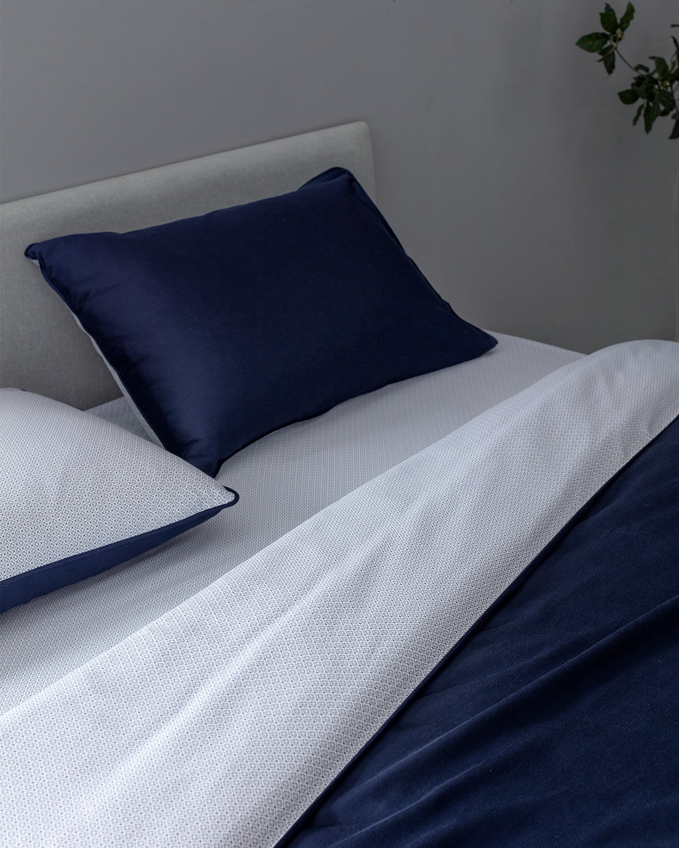 Coyne King Size Printed Satin Duvet Cover Set - Madame Coco JO