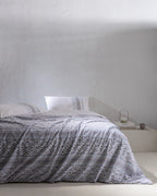 Abrial King Size Duvet Cover Set - Ranforce Patterned - Madame Coco JO