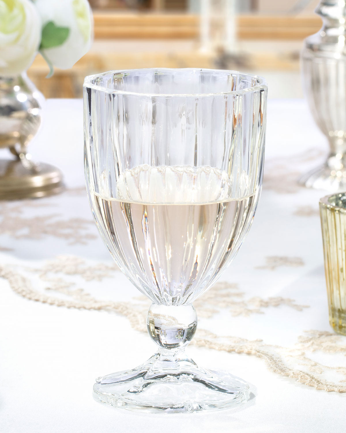 Fiona 4-piece Short Wine Glass Set - Madame Coco JO