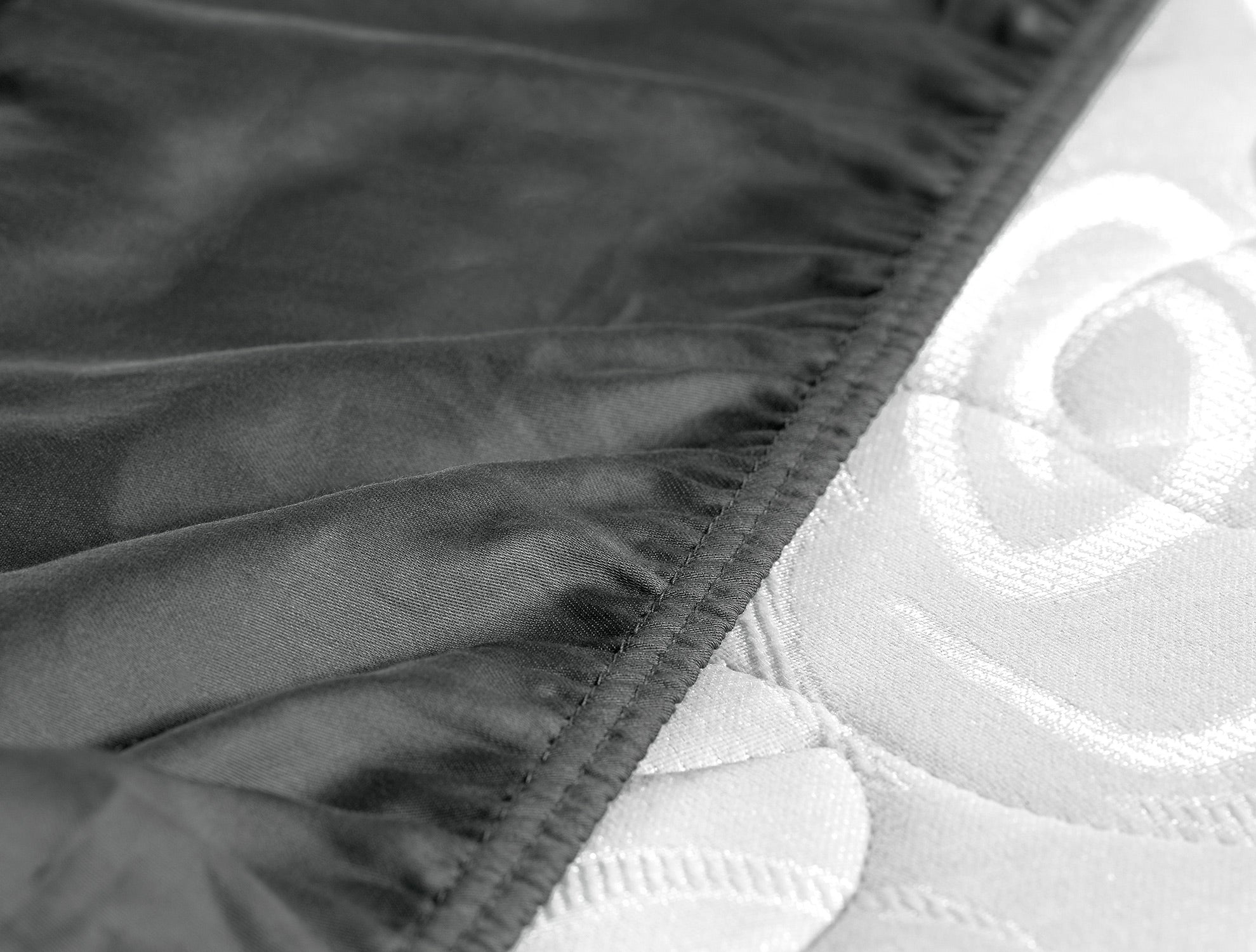 Ciel Satin Fitted Sheet - Madame Coco JO