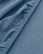 Carla Single Size Fitted Washed  Duvet Cover Set - Madame Coco JO