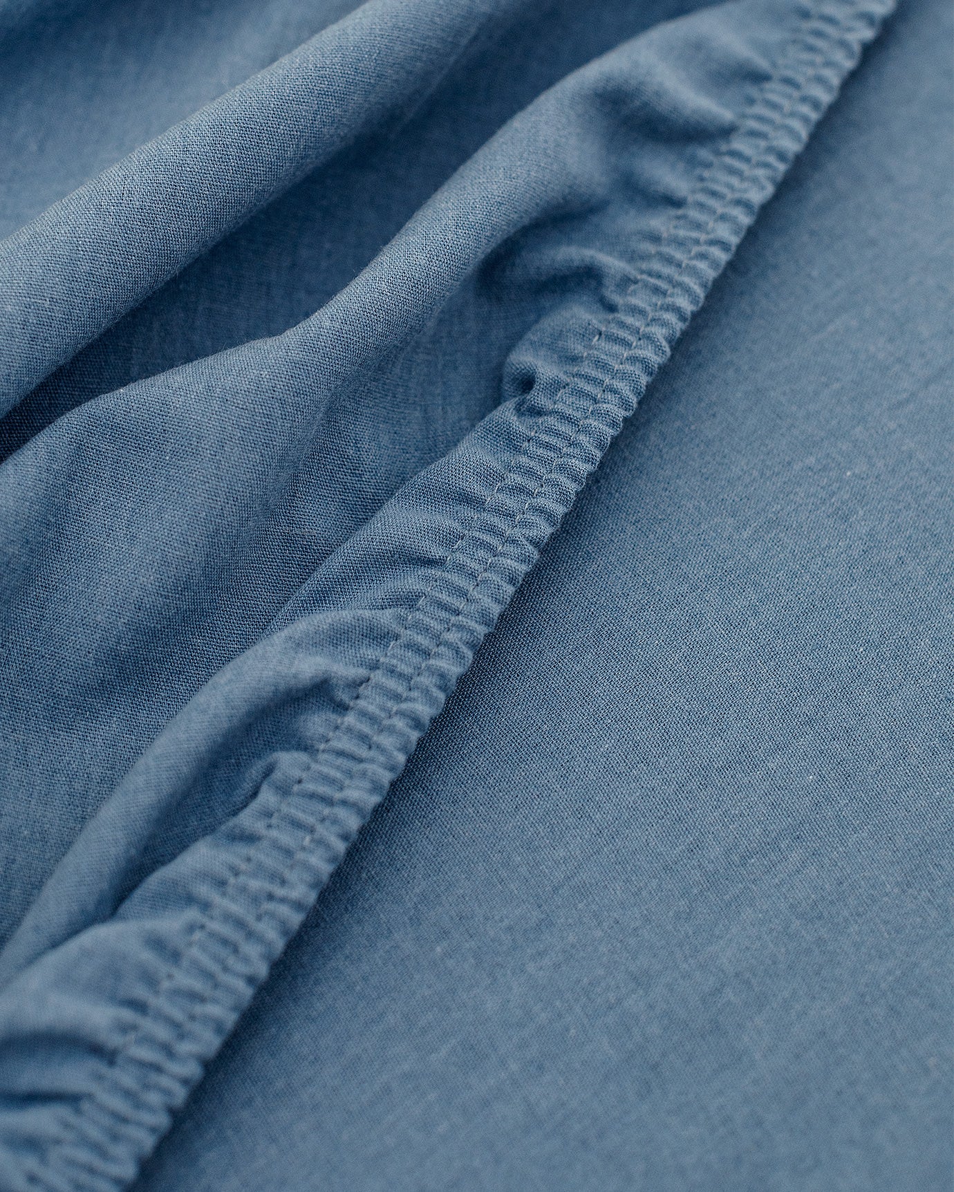 Carla Single Size Fitted Washed  Duvet Cover Set - Madame Coco JO