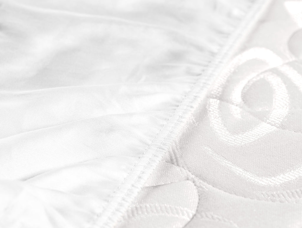 Ciel Satin Fitted Sheet - Madame Coco JO