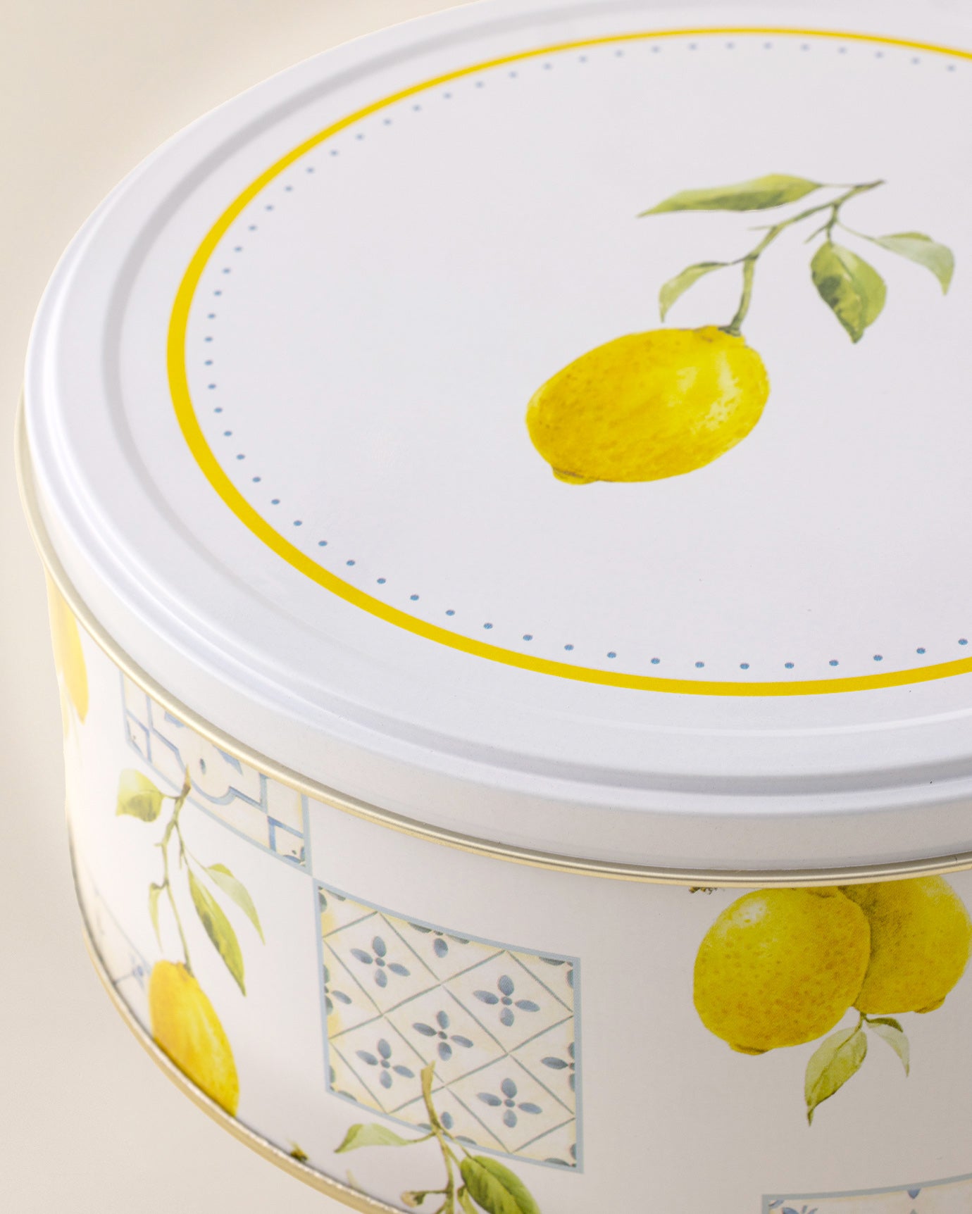 Monde Round Metal Box Big - Madame Coco JO