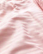 Elicia Double Size Striped Satin Duvet Cover Set - Madame Coco JO