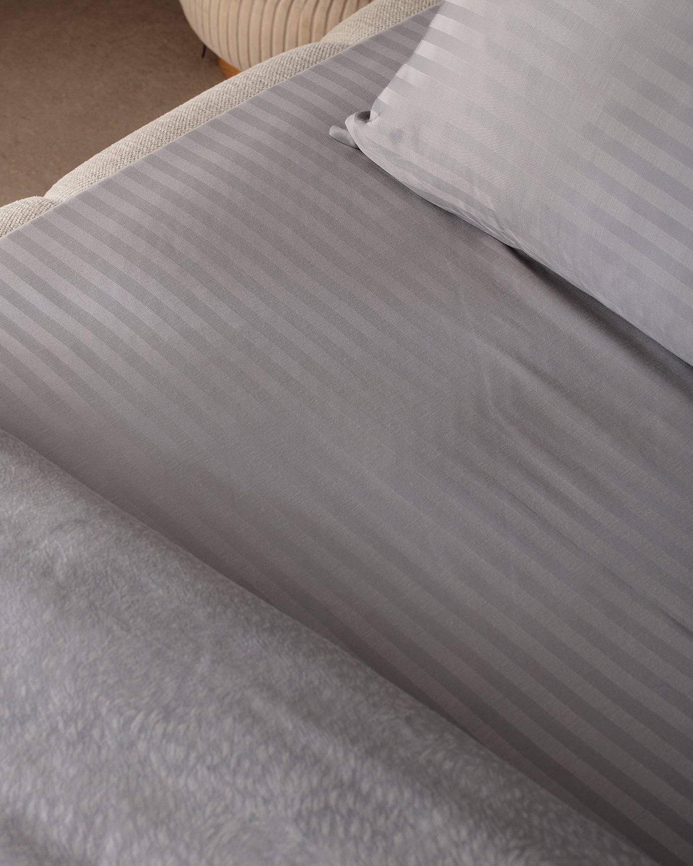Andre King Size Duvet Cover Set - Jacquard Satin - Madame Coco JO