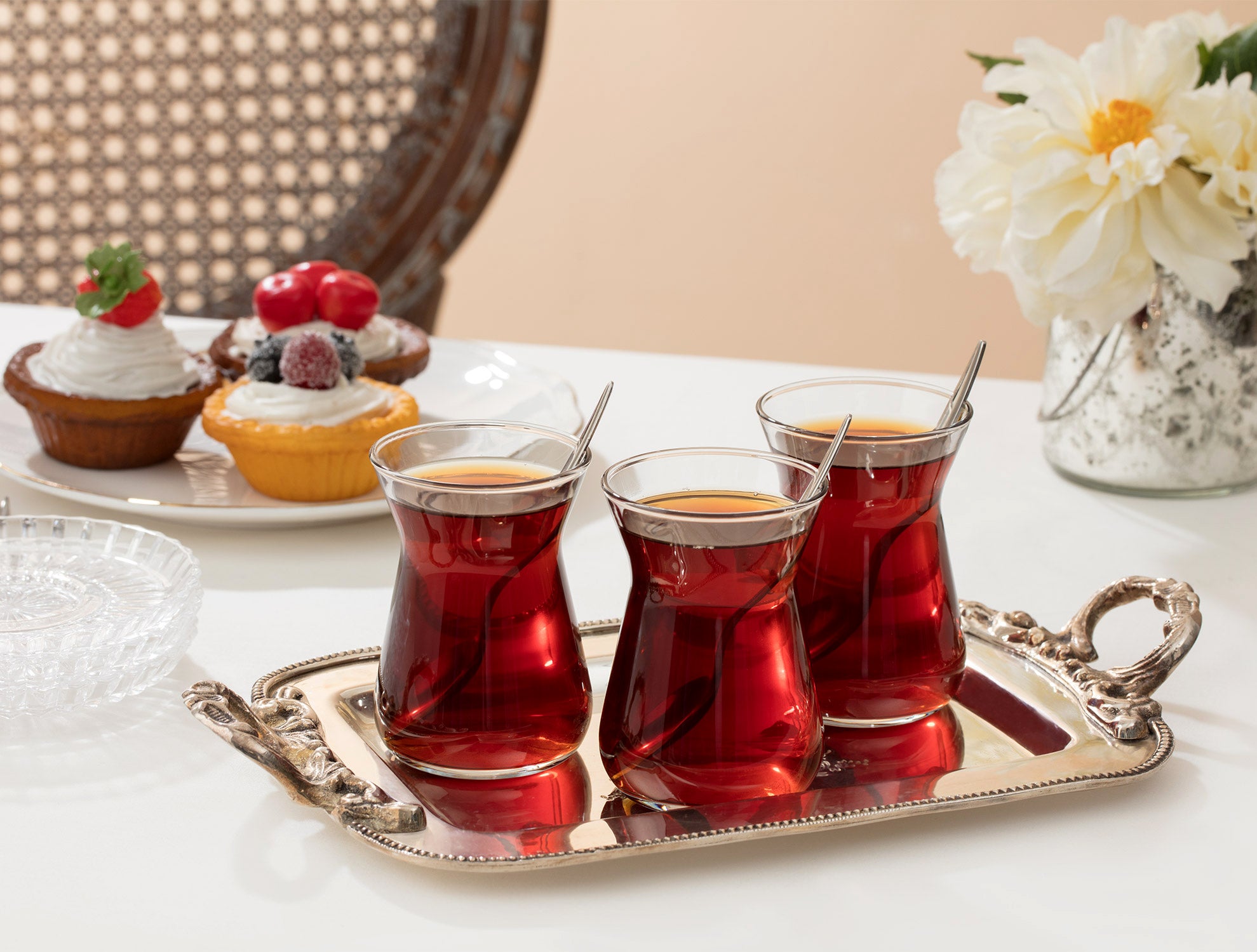 Francessa 6-piece Tea Glass Set - Madame Coco JO